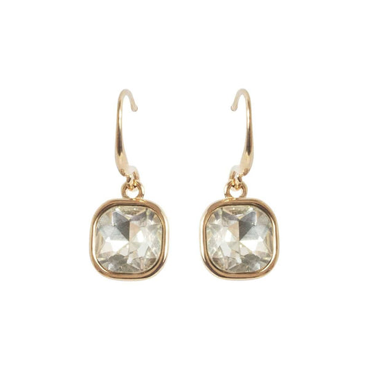 Square Cut Drop Earring